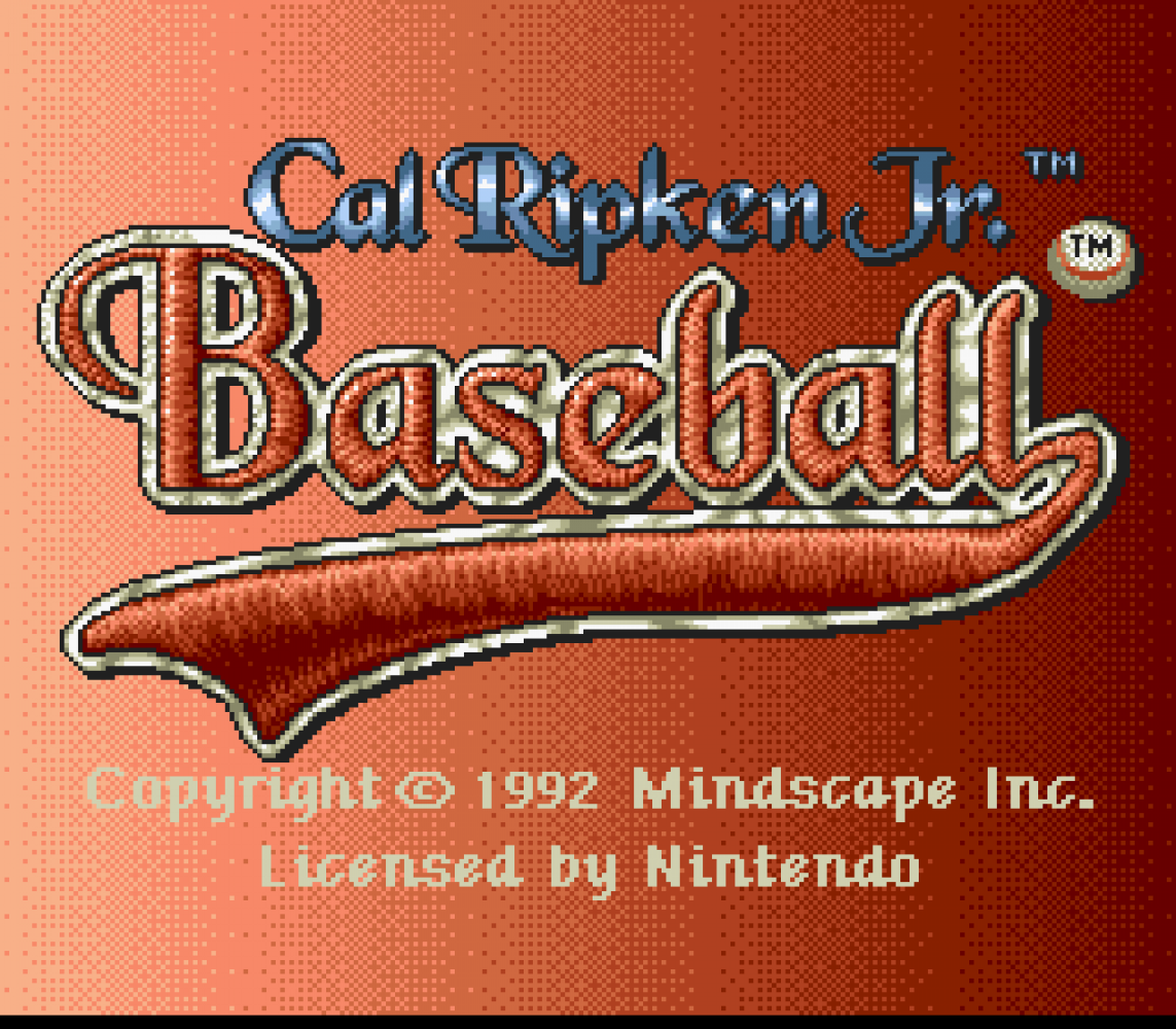 Cal Ripken Jr. Baseball